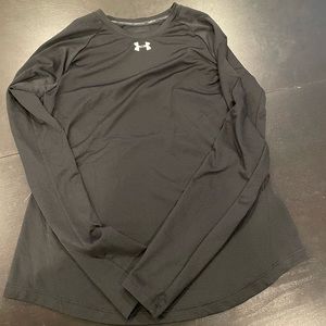 Small Black Under Armour Long Sleeve Workout Shirt